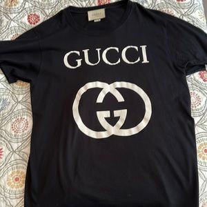 Large Gucci oversized T-Shirt with interlocking G.